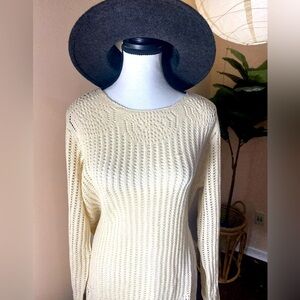 Boho Crochet Sweater NWT